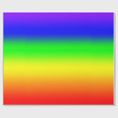 Regenbogen Geschenkpapier (Flach)