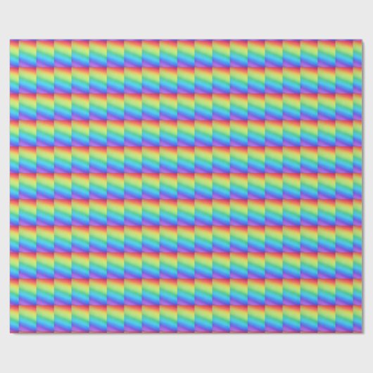 Regenbogen Geschenkpapier (Flach)
