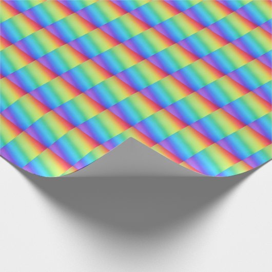 Regenbogen Geschenkpapier (Ecke)