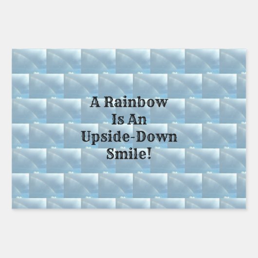 Regenbogen! Geschenkpapier Set (Vorderseite)