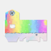 Regenbogen Geschenkschachtel (Ungefaltet)