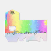 Regenbogen Geschenkschachtel (Ungefaltet)