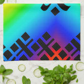 Regenbogen Geschirrtuch (Gefaltet)