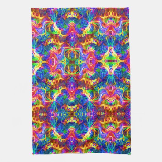 Regenbogen Geschirrtuch (Vertikal)