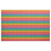Regenbogen-gestreiftes Muster Stoff (Fat Quarter (45,7 x 55,9 cm))