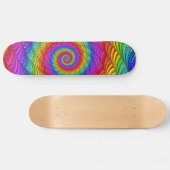 Regenbogen-gewundene Spitzen-Skateboarding Skateboard (Horizontal)