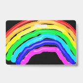 Regenbogen gezeichnet ausweis (Rückseite)