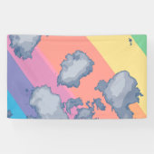 Regenbogen gezeichnet banner (Horizontal)