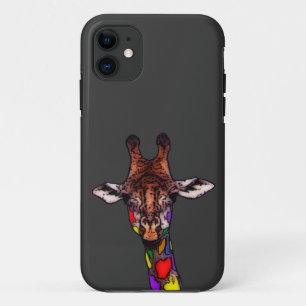 Regenbogen-Giraffe Case-Mate iPhone Hülle