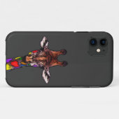 Regenbogen-Giraffe Case-Mate iPhone Hülle (Rückseite (Horizontal))
