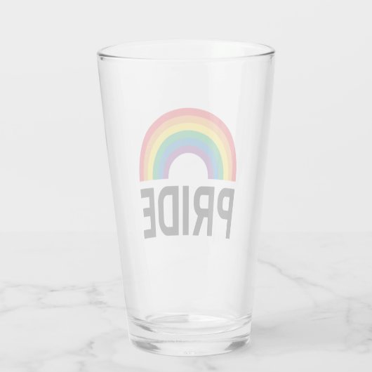 Regenbogen Glas (Rückseite)