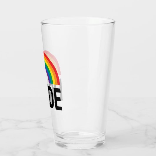 Regenbogen Glas (Links)