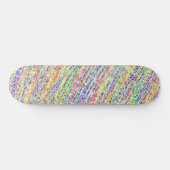 Regenbogen-Glas Skateboard (Horizontal)