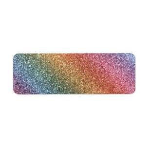Regenbogen-Glitter