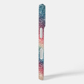 Regenbogen Glitter Case-Mate iPhone Hülle (Rückseite / Rechts)