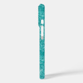 Regenbogen Glitter Case-Mate iPhone Hülle (Rückseite / Links)
