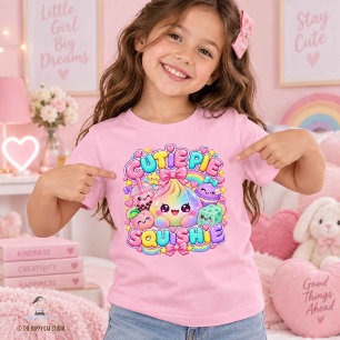 Regenbogen Glitter Dumpling Bun Cutie Pie Squishie T-Shirt