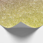 Regenbogen Glitter Geschenkpapier (Ecke)