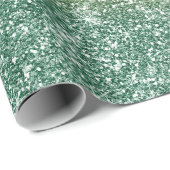 Regenbogen Glitter Geschenkpapier (Rolleneckpunkt)