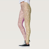 Regenbogen Glitter  Leggings (Links)