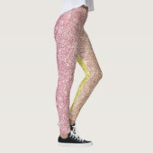 Regenbogen Glitter  Leggings (Rechts)