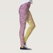 Regenbogen Glitter Leggings (Rechts)
