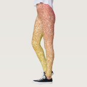 Regenbogen Glitter Leggings (Links)