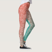 Regenbogen Glitter  Leggings (Rechts)