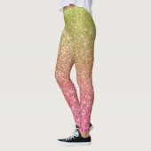 Regenbogen Glitter Leggings (Links)