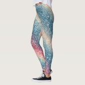 Regenbogen Glitter Leggings (Links)