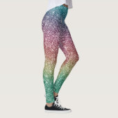 Regenbogen Glitter Leggings (Rechts)