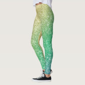 Regenbogen Glitter  Leggings (Links)