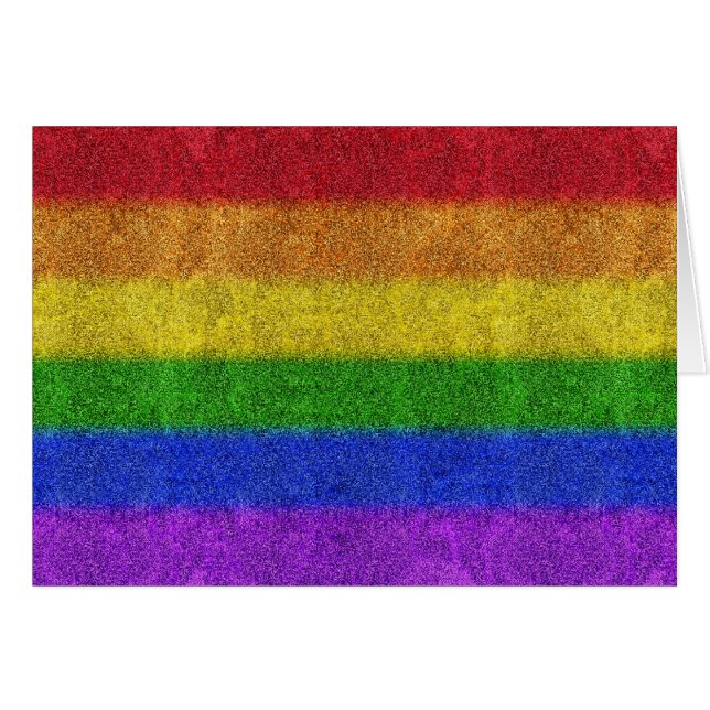 Regenbogen-Glitzer Gradient (Vorderseite (Horizontal))