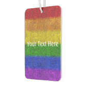 Regenbogen-Glitzer Gradient Autolufterfrischer (Links)