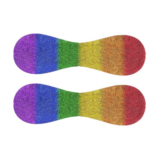 Regenbogen-Glitzer Gradient Baseball (Paneele)