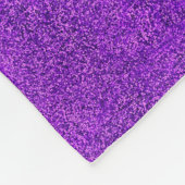 Regenbogen-Glitzer Gradient Fleecedecke (Ecke)