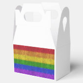 Regenbogen-Glitzer Gradient Geschenkschachtel (Geöffnet)