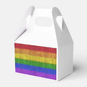 Regenbogen-Glitzer Gradient Geschenkschachtel