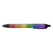 Regenbogen-Glitzer Gradient Kugelschreiber (Unterseite)