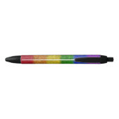 Regenbogen-Glitzer Gradient Kugelschreiber (Rückseite)