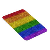 Regenbogen-Glitzer Gradient Magnet (Rechte Seite)