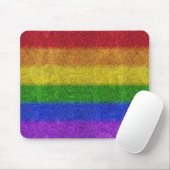 Regenbogen-Glitzer Gradient Mousepad (Mit Mouse)
