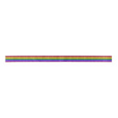Regenbogen-Glitzer Gradient Satinband (Vorderseite)