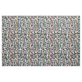 Regenbogen-Glitzer-Leopard-Druck-Gewebe Stoff (Fat Quarter (45,7 x 55,9 cm))