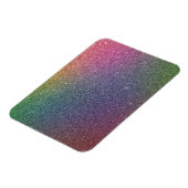 Regenbogen Glitzer Magnet (Linke Seite)