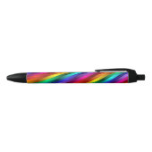 Regenbogen-Glitzer Stripes Stift (Oberseite)