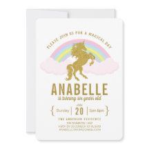 Regenbogen-Glitzerunicorn-Geburtstags-Party