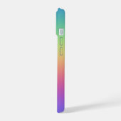 Regenbogen Glück iPhone 15 Hülle (Linke Seite)