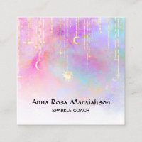 *~* Regenbogen Gold Sparkle Glitzer Moon Sun Unico