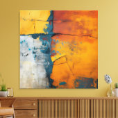Regenbogen-Granit-Leinwandkunst Leinwanddruck (Insitu (Wohnzimmer))